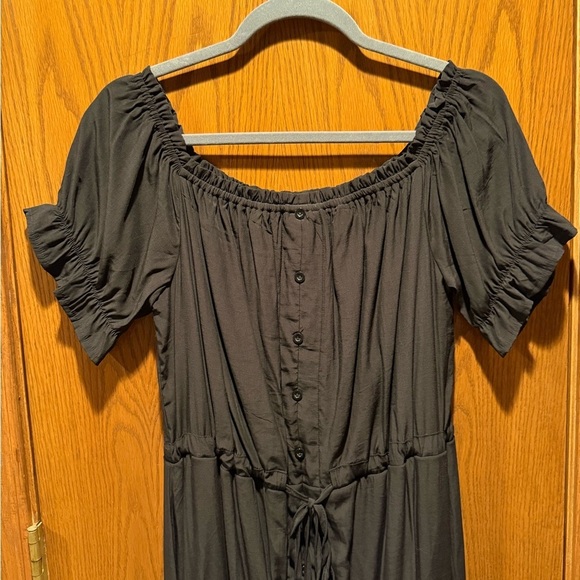 Black High Low Dress - Picture 6 of 9